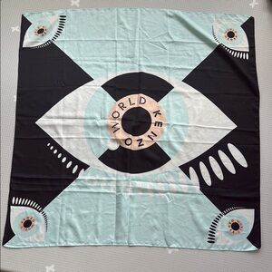 Kenzo Eye Design Scarf